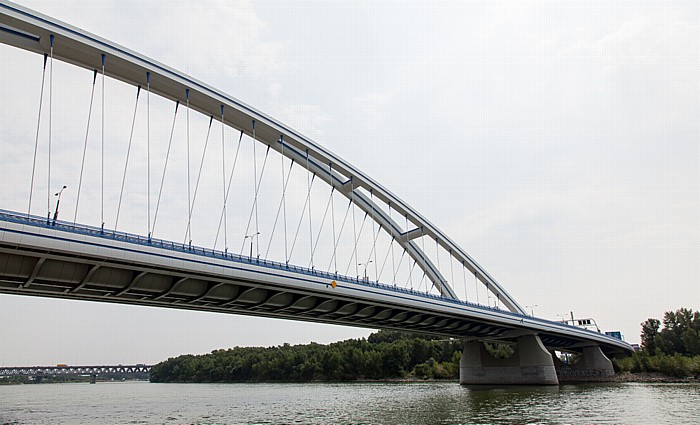 Donau, Apollo-Brücke (Most Apollo) Bratislava