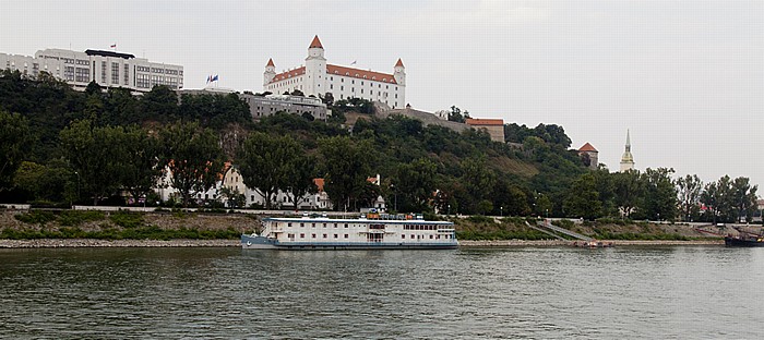 Bratislava Donau, Burgberg Martinsdom Nationalrat der Slowakischen Republik