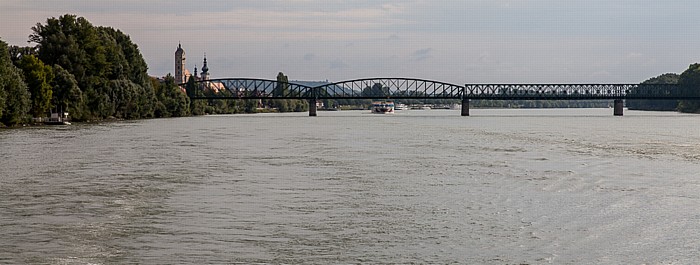 Wachau: Donau, Mauterner Brücke Mautern an der Donau