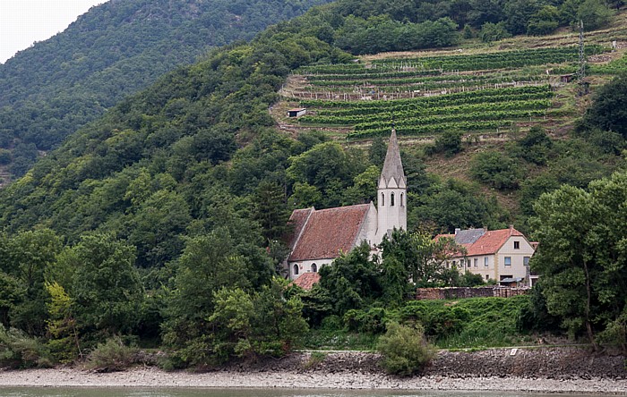 Rossatz-Arnsdorf Wachau: St. Johann im Mauerthale - Filialkirche Hl. Johannes der Täufer