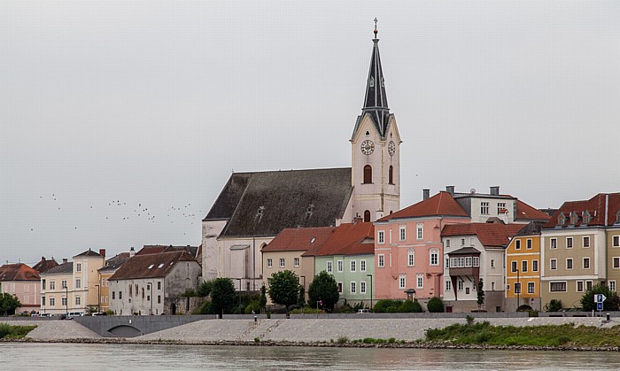 Altstadt mit der Pfarrkirche St. Lorenz Ybbs an der Donau