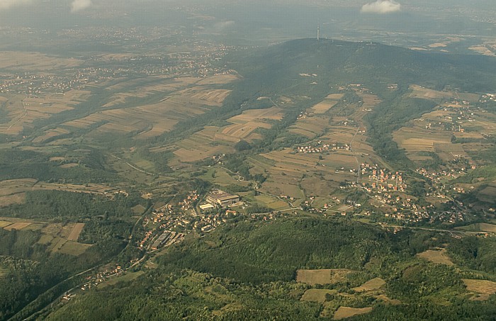 Sumadija Avala Fernsehturm Avala Luftbild aerial photo