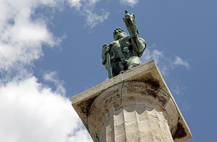 Festung von Belgrad: Statue des Pobednik (Der Sieger) Belgrad