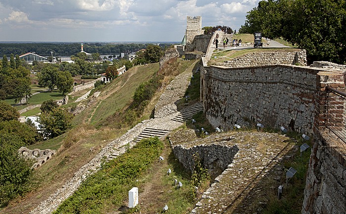 Festung von Belgrad: Kalemegdan Donau