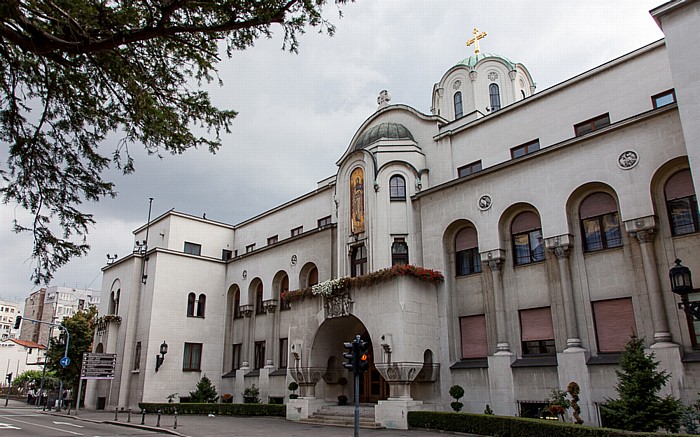 Belgrad Patriarchenpalast (Sitz des Patriarchen der Serbisch-Orthodoxen Kirche), Kneza Sime Markovica