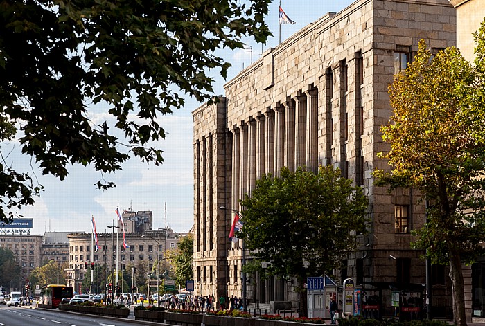 Bulevar kralja Aleksandra: Serbisches Wirtschaftsministerium Belgrad