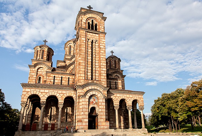 Belgrad Tasmajdan Park: St.-Markus-Kirche