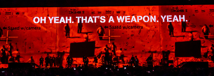Kombank Arena (Belgrade Arena): Roger Waters - The Wall Live - Run Like Hell