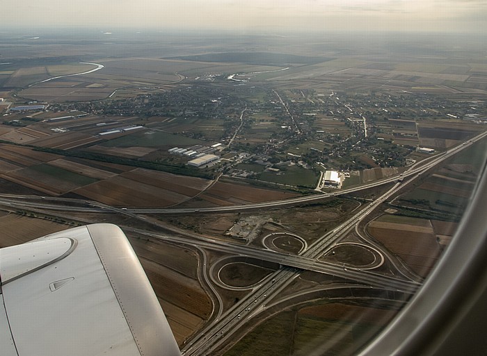 Autobahnkreuz Dobanovci Belgrad