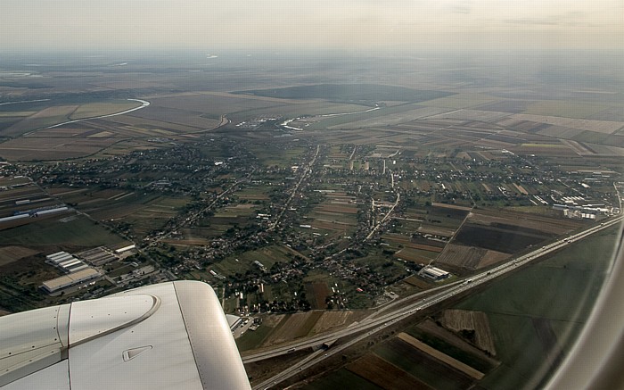 Belgrad Dobanovci Luftbild aerial photo