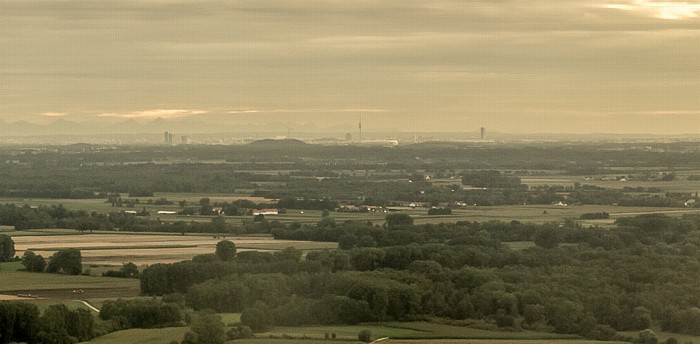 Bayern - Landkreis Erding: Erdinger Moos Luftbild aerial photo