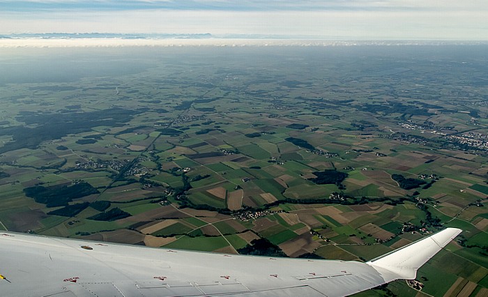 Bayern - Landkreis Erding Walpertskirchen Luftbild aerial photo