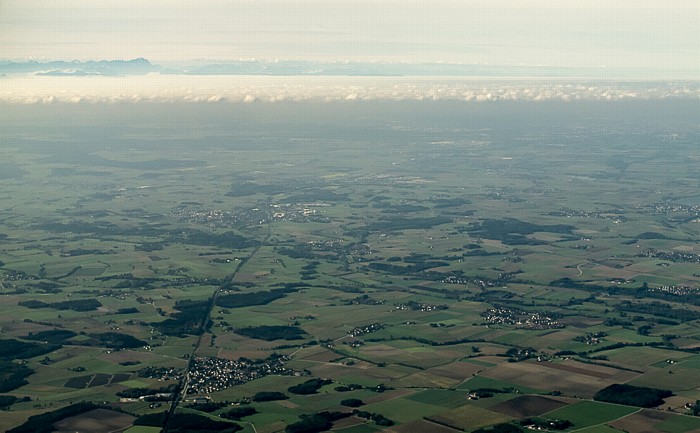 Bayern - Landkreis Erding Hörlkofen Luftbild aerial photo