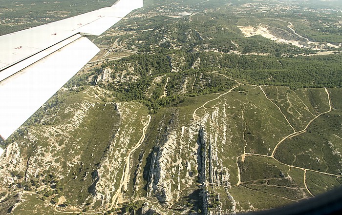 Provence-Alpes-Côte d’Azur - Département Bouches-du-Rhône: Les Pennes-Mirabeau Luftbild aerial photo