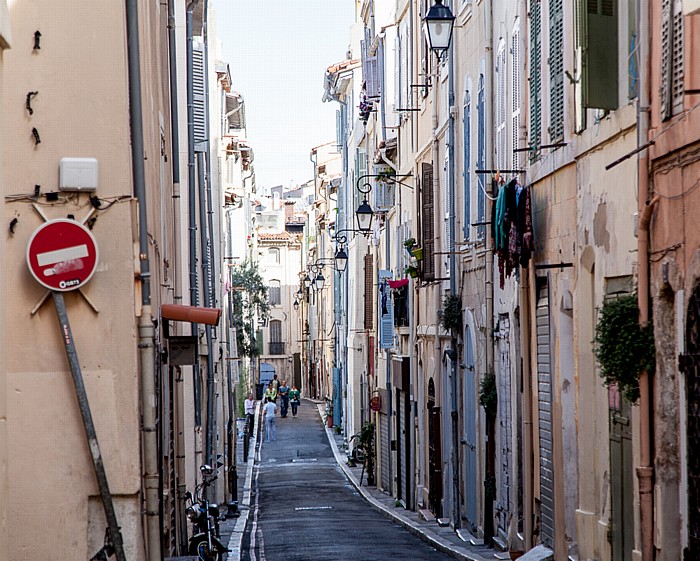 Le Panier: Rue du Refuge Marseille