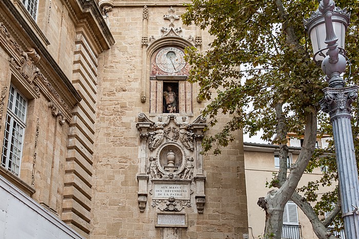 Aix-en-Provence Altstadt: Place de l'Hôtel-de-Ville - Hôtel de Ville