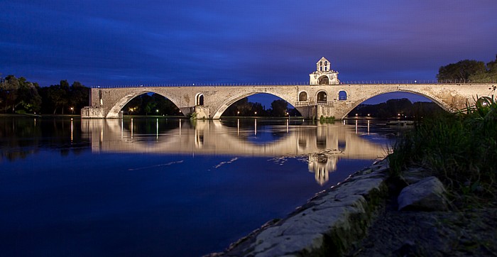 Rhone, Pont Saint-Bénézet (Pont d'Avignon)