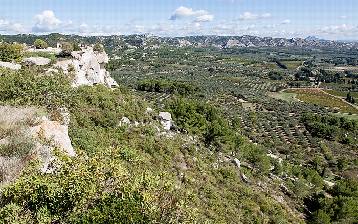Les Baux-de-Provence Massif des Alpilles (Alpillen)