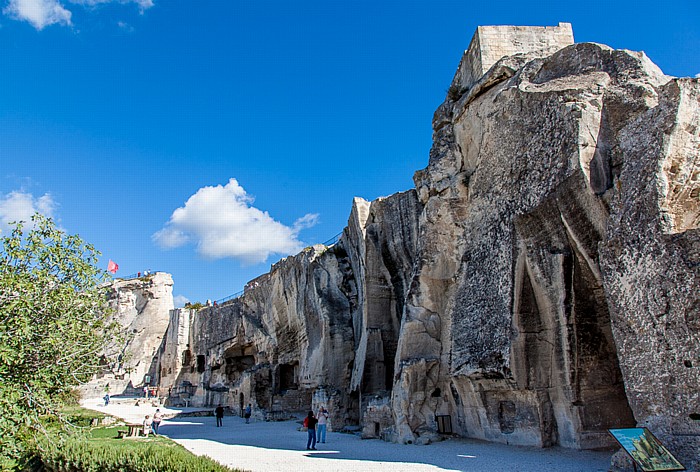 Les Baux-de-Provence Burgruine Château des Baux