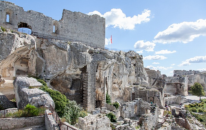 Les Baux-de-Provence Burgruine Château des Baux