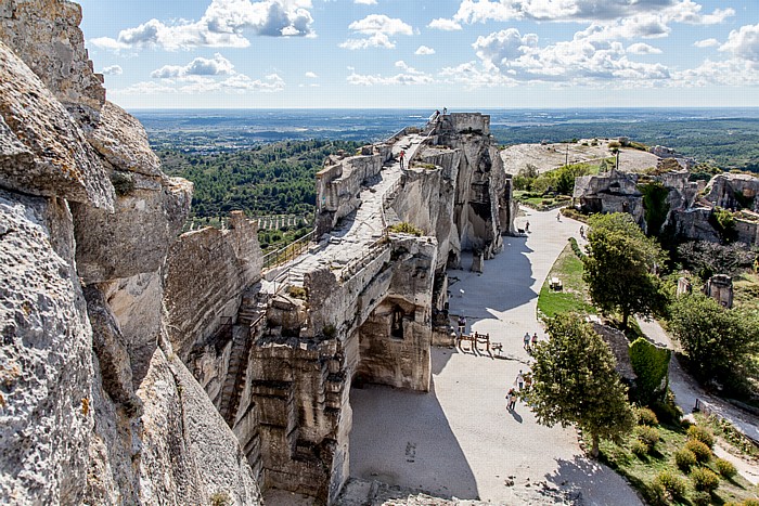 Les Baux-de-Provence Burgruine Château des Baux