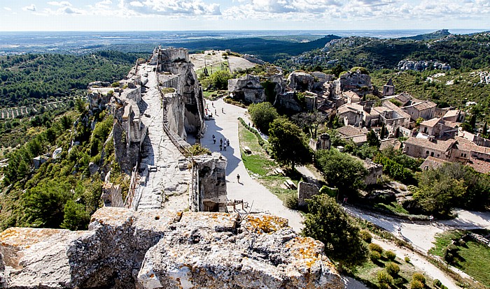 Les Baux-de-Provence Burgruine Château des Baux