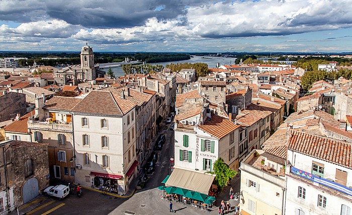 Blick vom Amphitheater (Arènes d'Arles) Arles