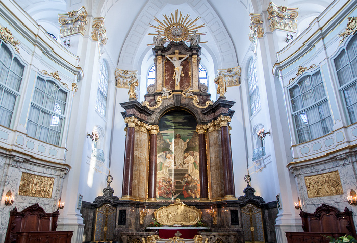 St.-Michaelis-Kirche (Michel): Kirchenraum Hamburg