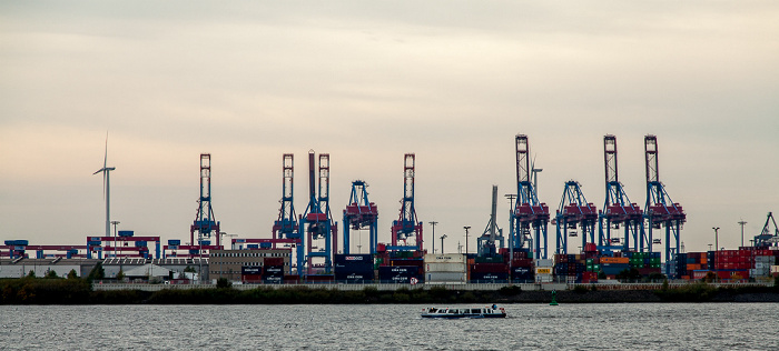 Hamburger Hafen: Containerterminal Tollerort Hamburg