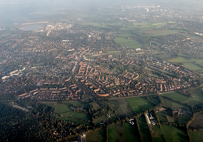 Schleswig-Holstein - Kreis Segeberg: Norderstedt Luftbild aerial photo