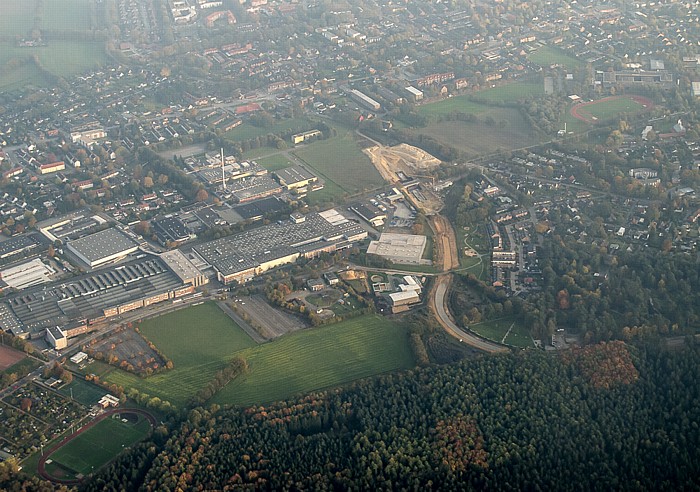 Schleswig-Holstein - Kreis Segeberg: Norderstedt Luftbild aerial photo