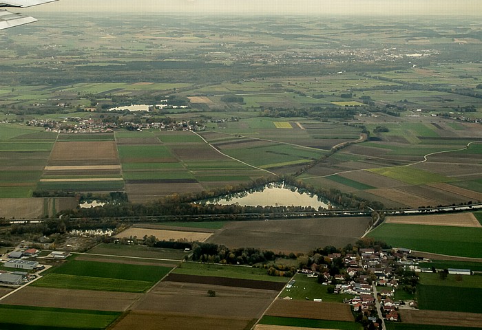 Bayern - Landkreis Erding Luftbild aerial photo