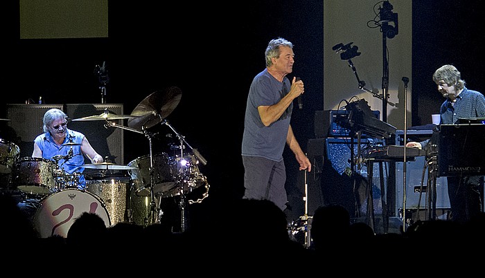 Donau-Arena: Deep Purple (+ Peter Frampton) Regensburg Ian Paice, Ian Gillan, Don Airey
