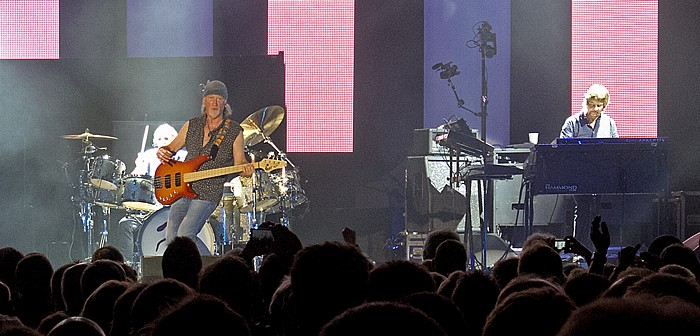 Donau-Arena: Deep Purple (+ Peter Frampton) Regensburg Ian Paice, Roger Glover, Don Airey