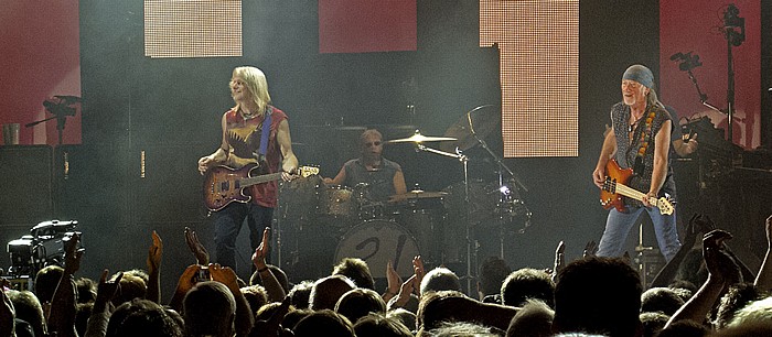 Donau-Arena: Deep Purple (+ Peter Frampton) Regensburg Steve Morse, Ian Paice, Roger Glover