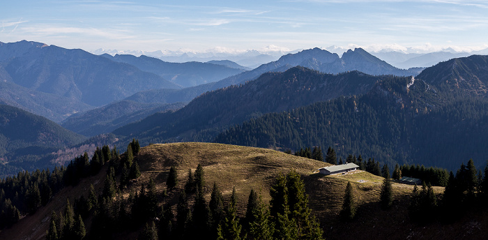 Wallberg Hohe Tauern, Österreichischer Schinder, Bayerischer Schinder, Zillertaler Alpen