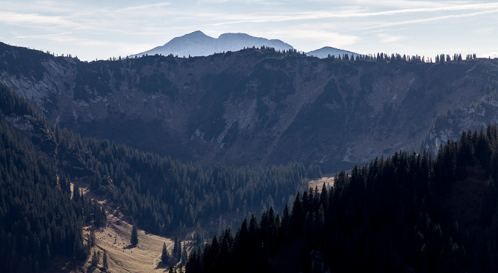 Guffert (links) und Halserspitz Wallberg