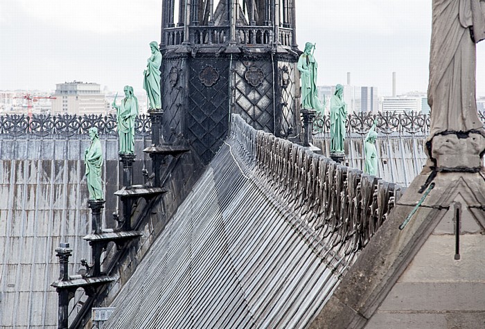 Notre-Dame de Paris: Dach des Mittelschiffes Paris