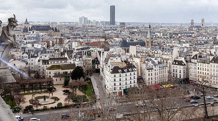 Blick von der Notre-Dame de Paris Paris