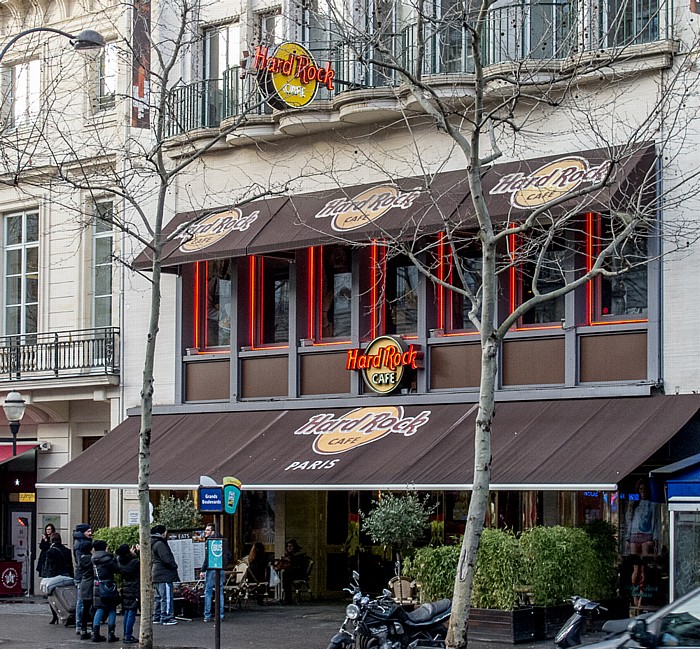 Boulevard Montmartre: Hard Rock Cafe Paris