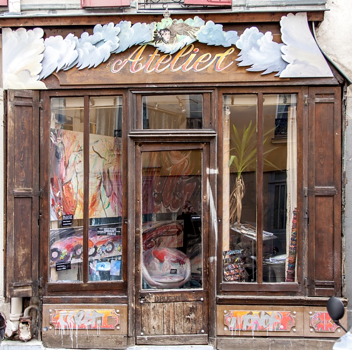 Paris Montmartre: Rue Androuet