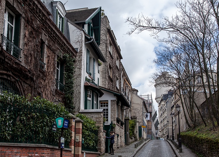 Paris Montmartre: Rue Cortot