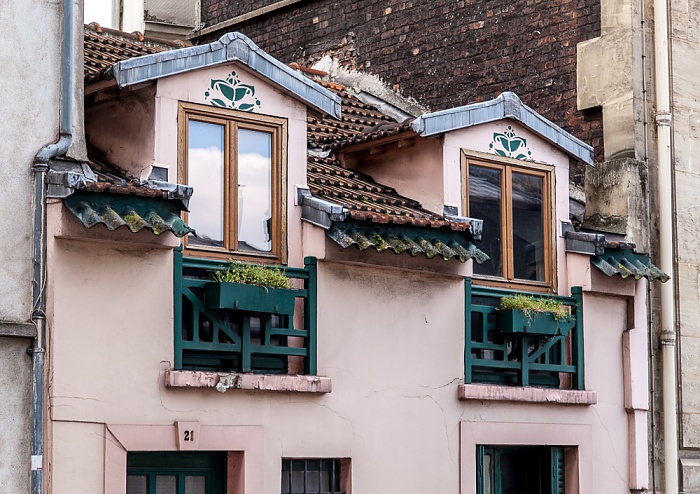 Paris Montmartre: Rue Tourlaque