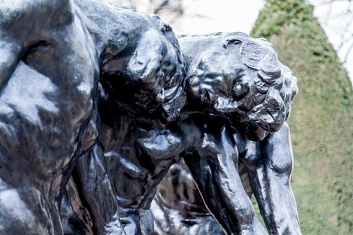 Paris Musée Rodin: Les Trois Ombres (Die drei Schatten) (von Auguste Rodin)