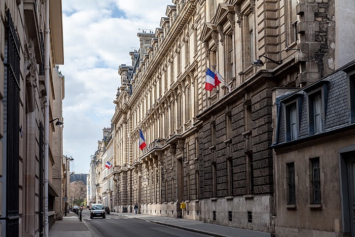Paris Quartier des Invalides: Rue de Varenne - Hôtel de Villeroy (Ministère de l'Agriculture)