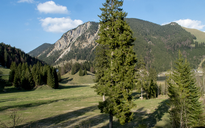 Spitzingsee Blick aus dem BLSV-Haus Bergsee