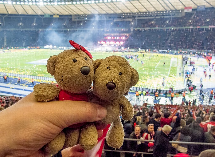 Berlin Olympiastadion: Teddine und Teddy