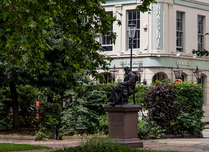Chelsea: Cheyne Walk - Thomas-Carlyle-Denkmal London