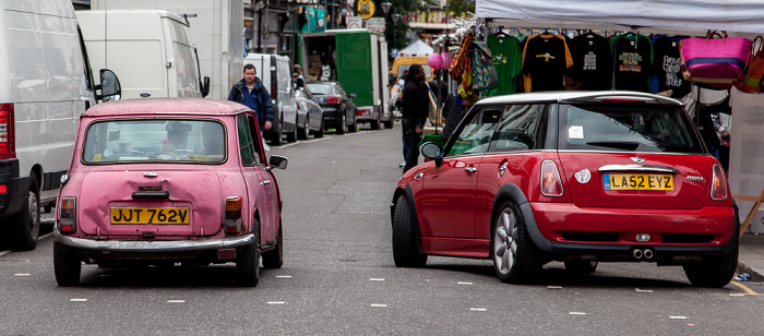 Notting Hill: Portobello Road - Alter und neuer Mini London