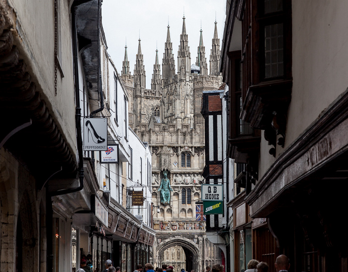 Mercery Lane, Christ Church Gate, Canterbury Cathedral